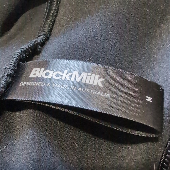 Blackmilk Warm Avant Cardigan Half Zip Split Front Sweater - Black - Picture 8 of 14